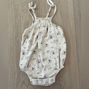 Jamie Kay Cream Floral Bubble Romper